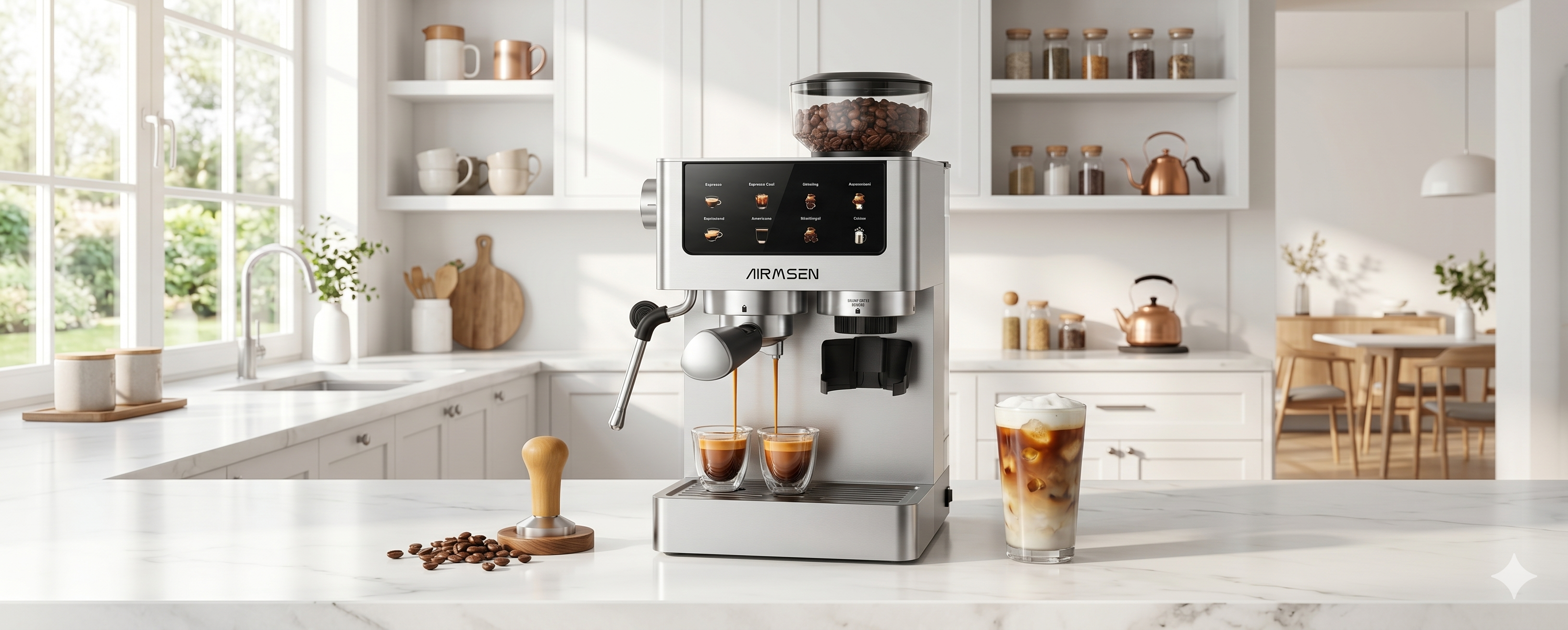 Coffee Machines AIRMSEN Home Appliances