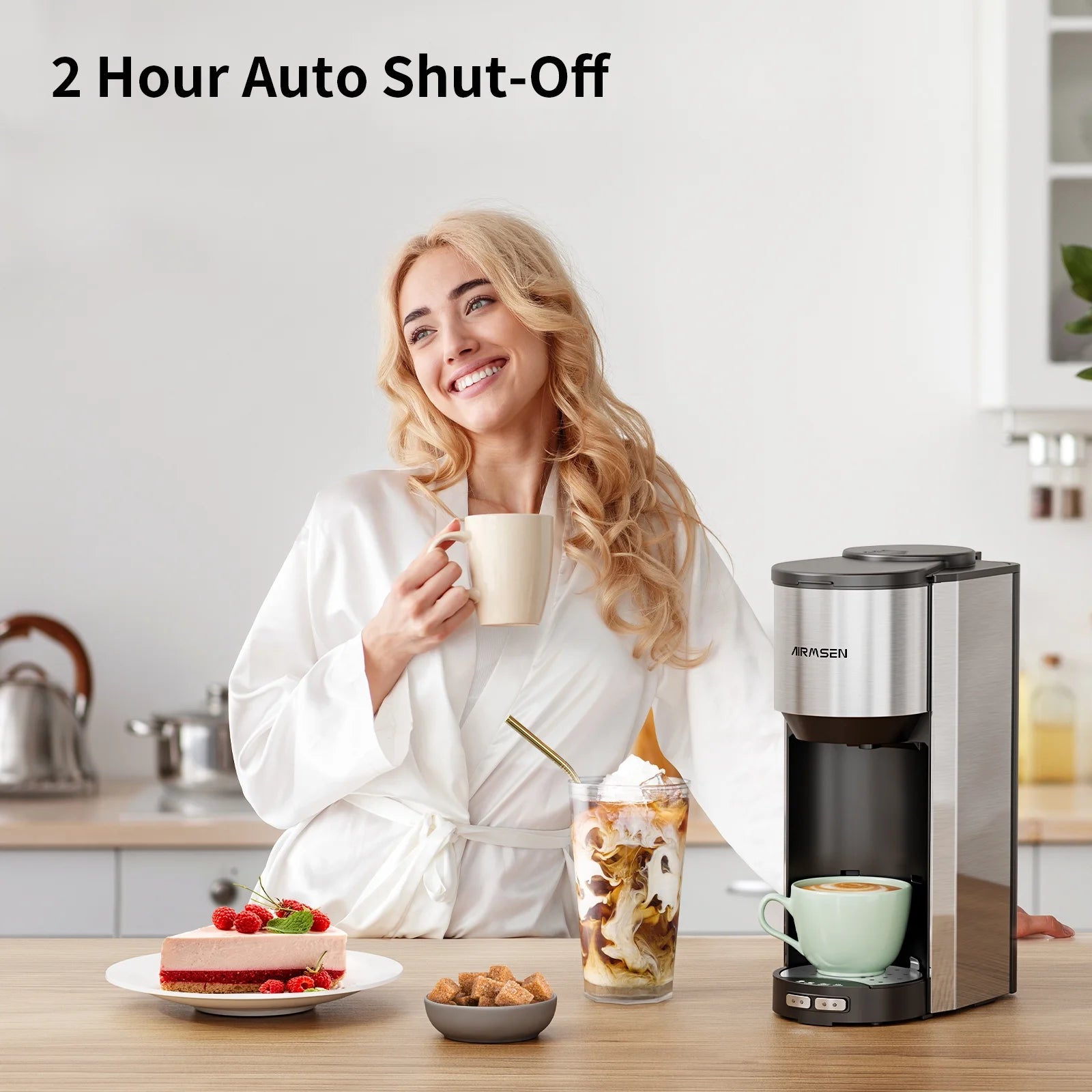 Auto shut off coffee maker clearance