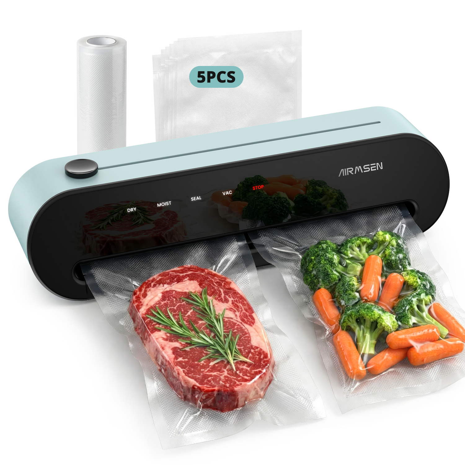 1-Step Sealer, 6-in-1 Fully Automatic Vacuum Sealer