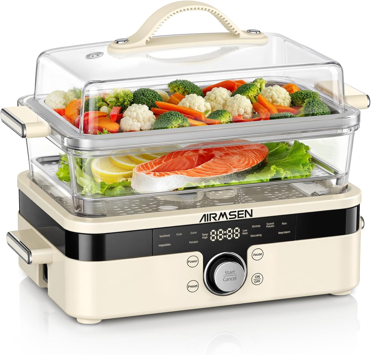 Digital Cook Fresh Digital Glass Steamer