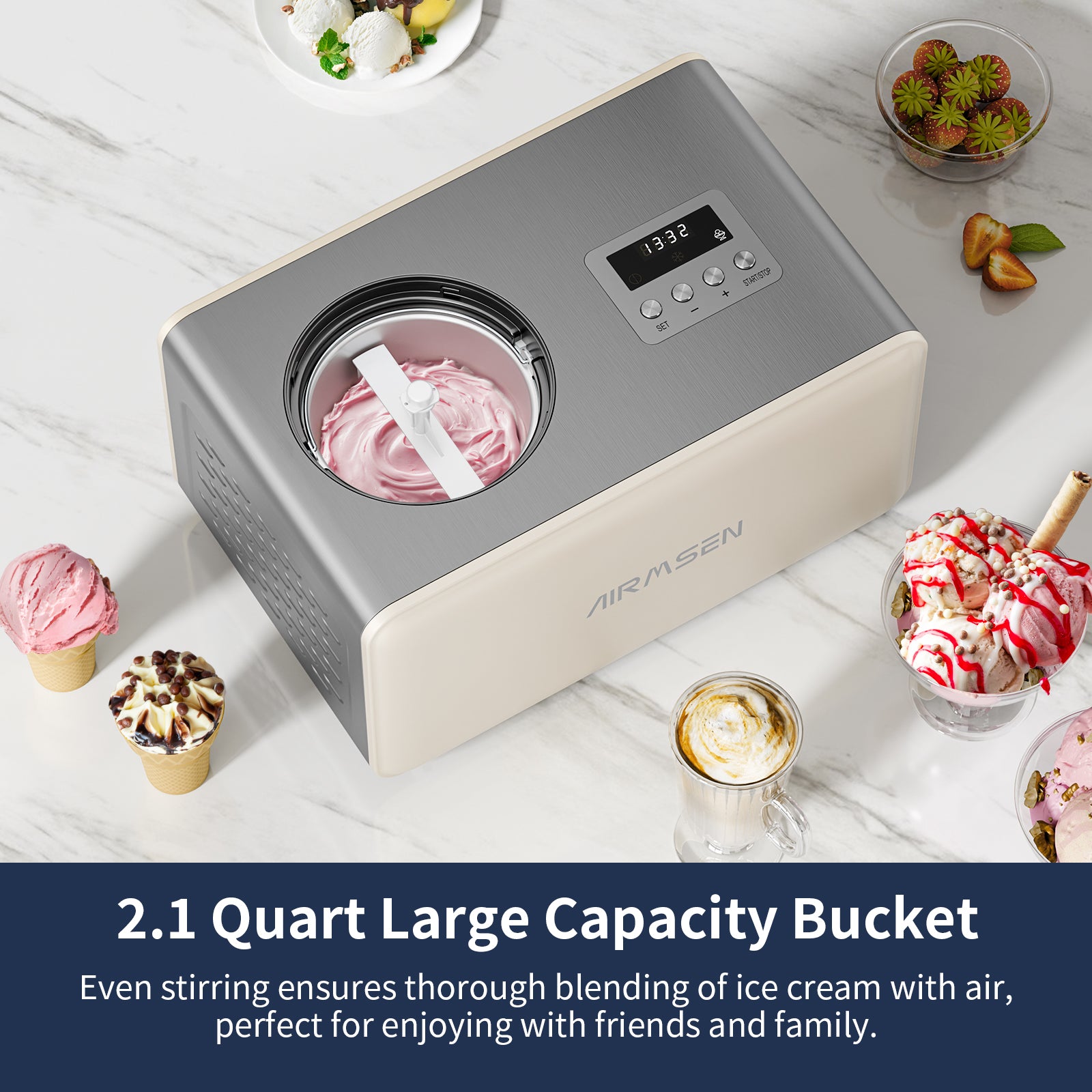 Amazon Rival Products Ice Cream Maker Ice-cream Maker Rival