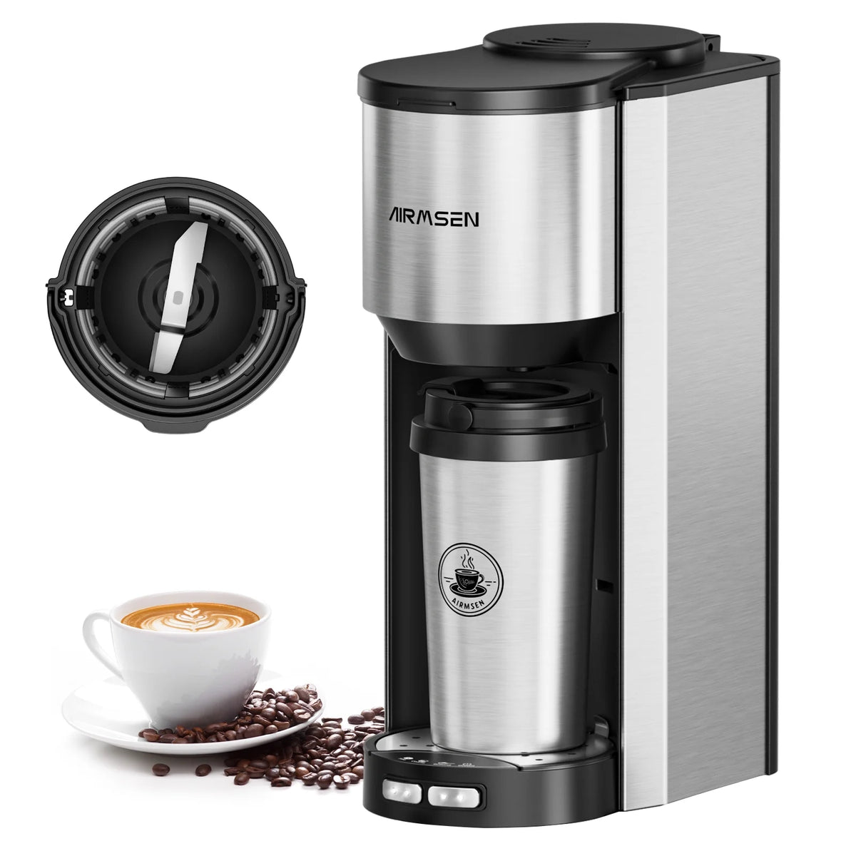 Single serve coffee grinder new arrivals
