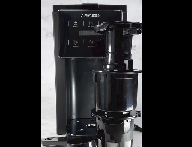 K-Cup or Ground Coffee — One Machine, One Touch, Your Perfect Cup
