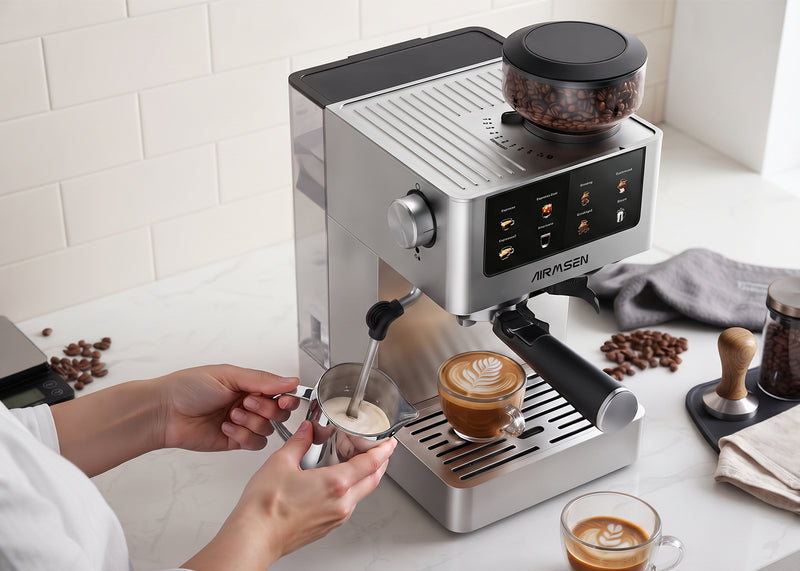 Powerful Milk  Frothing System
